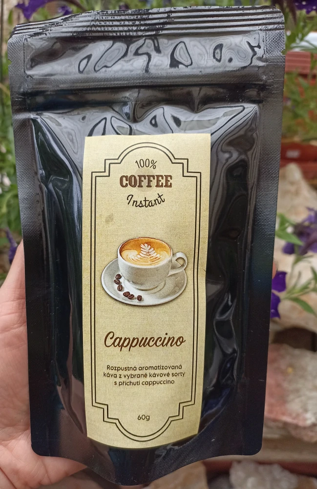 Káva cappuccino instant