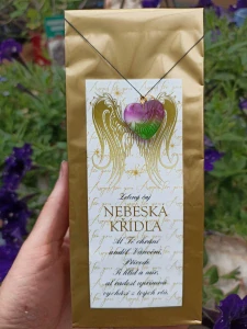 Čaj s přívěskem: Nebeská křídla- 1 ks.
