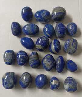 Lápis Lazuli, tromlovany ovalky -1 ks.