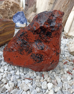 Obsidián - Moka, surový- mahagonový 5,226 kg. 