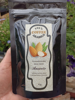 Káva 100% Arabica s příchutí - Amareto