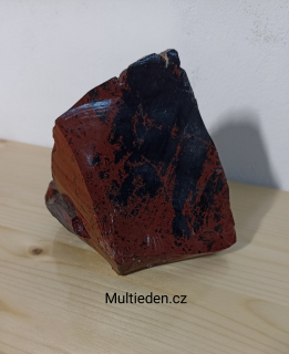 Obsidián - Moka, surový- mahagonový 1,050kg.