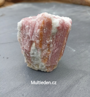 Rubelit surový, růžový Turmalín 0,216kg. Č:2