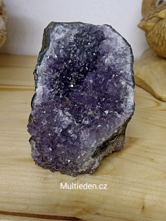 Ametyst řez základna M:6, 0,592kg.