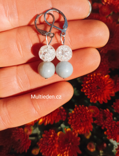 Angelit, Andělský kámen Náušnice. 