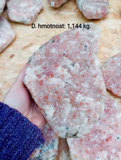 Sluneční kámen - surovina 1,142 kg. Č:4