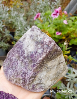 Lepidolit surovina 1,488 kg. Č:4