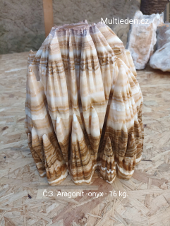 Aragonit -onyx věžička č:3 -  16kg