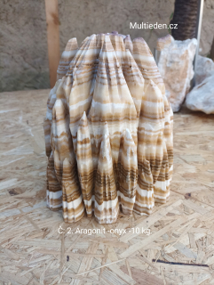 Aragonit -onyx věžička č:2 - 10kg