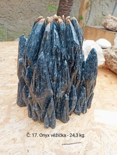 Aragonit -onyx věžička č:17:- 24,300kg