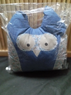 Bylinný polštářek pro klidný spánek- Sova. 