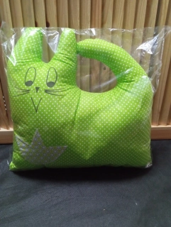 Bylinný polštářek pro klidný spánek - Kočička