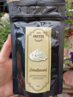 Káva instant Smetanová