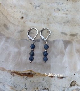 Modrý Korál, náušnice 