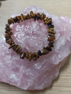 Dětský náramek z minerálů Tygři oko