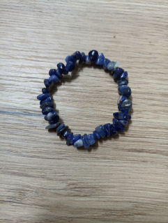 Dětský náramek na ruku z minerálů Sodalit 