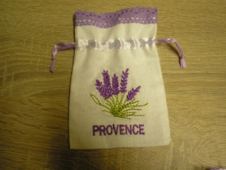 Sáček na byliny dekor- Levandule