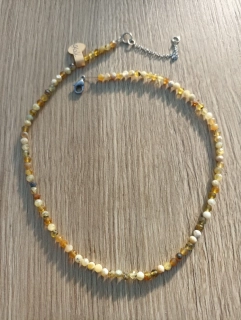 Náhrdelník z broušeného Opálu 4 mm