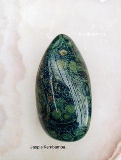 Masážní kámen - zelený Jaspis 