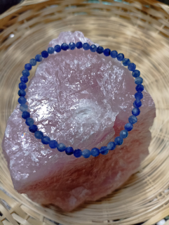 Kyanit fasetovaný náramek 4 mm